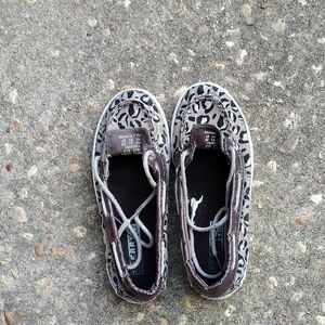 Sperry Black and Gray Slippers Casual Comfort